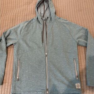 Peter Millar Blue/Grey Hooded Jacket